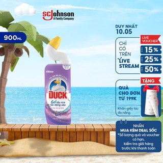 DUCK Gel Tẩy Rửa Bồn Cầu Hương Oải Hương 900ml