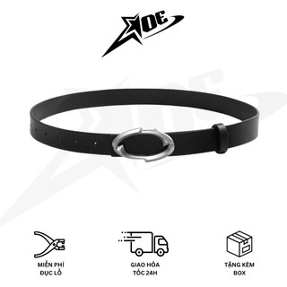 (Có sẵn) AOE STUDIO - Thắt lưng nam nữ Y2K dây nịt chất da PU cao cấp hình oval phong cách unisex - #TL32