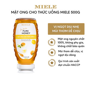 Mật Ong Chai Tiện Dụng Miele (Cho Món Nước) 500g