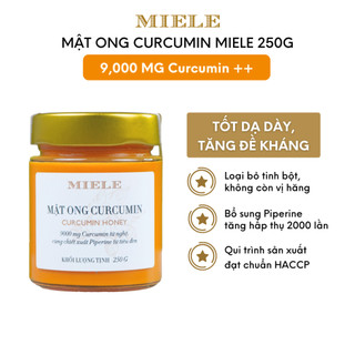 Mật ong curcumin miele 250g