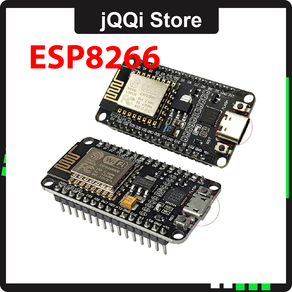 ESP 8266 Kit Lua CP2102 module ứng dụng IOT wifi
