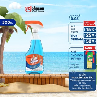 Mr Muscle Nước Lau Kính Siêu Nhanh 500ml