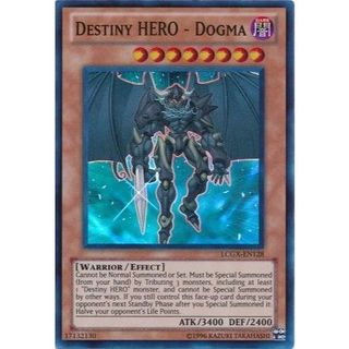 Lá bài thẻ bài Yugioh Destiny HERO Dogma – Super Rare - Tặng bọc bài nhựa bảo quản