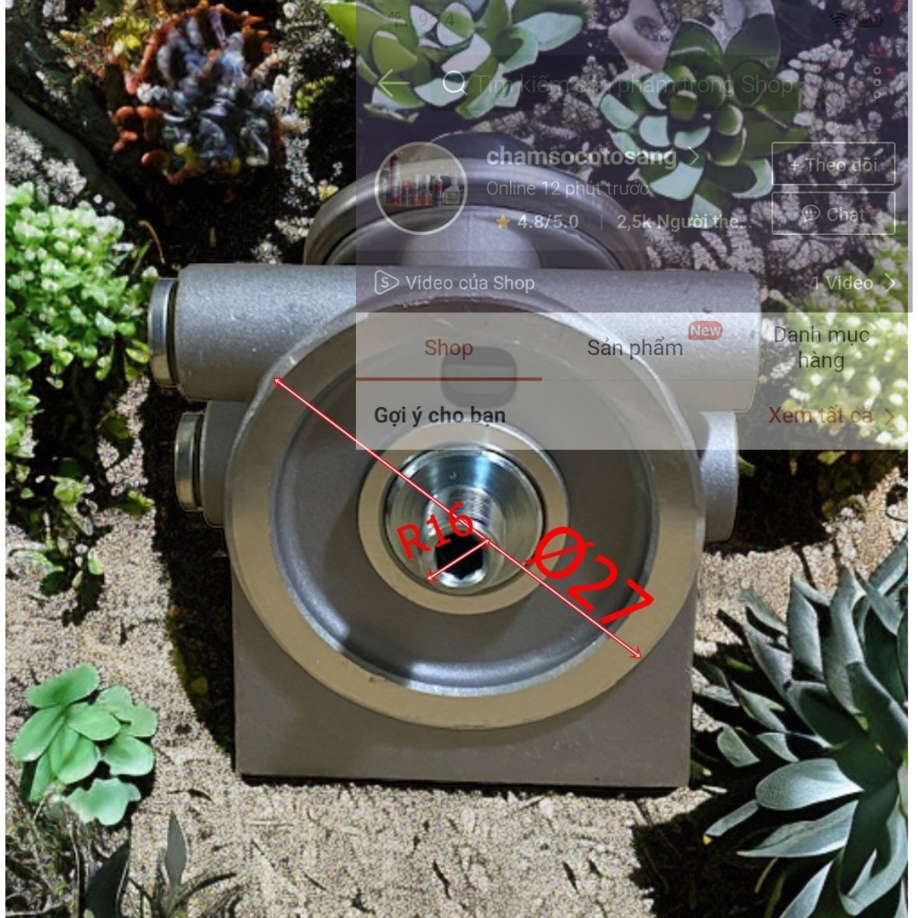 Đế lọc dầu (thớt bơm dầu) xe ô tô 0109