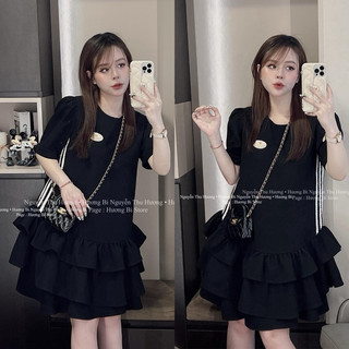 Váy thiết kế [ NH Clothing chuẩn ] cao cấp mềm mại miu chân tầng