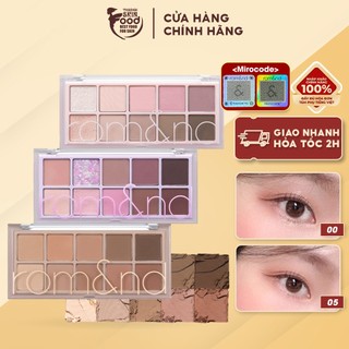 Bảng Phấn Mắt 10 Màu Siêu Lấp Lánh Romand Better Than Eye Palette 7.5g