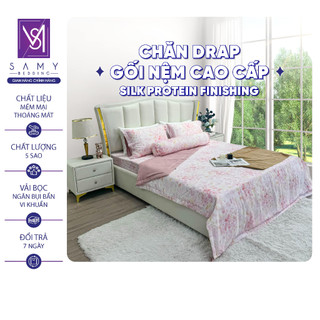 Bộ Chăn Ga Gối Lụa Modal Luxury Bamsilk SAMY BEDDING Nhẹ Nhàng Sang Trọng