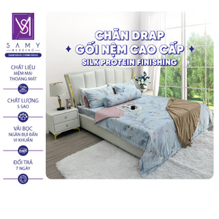 Bộ Chăn Ga Gối Lụa Modal Luxury Bamsilk SAMY BEDDING Cao Cấp Mềm Mại
