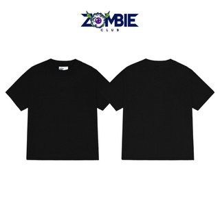 Áo thun trơn Baby Tee Zombie Club x Pamin vải cotton cao cấp định lượng 250gsm ZB037