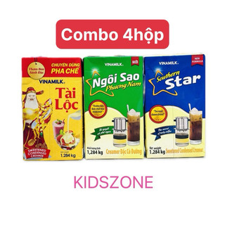  {Combo 4 hộp} Sữa đặc vinamilk 1284gram 