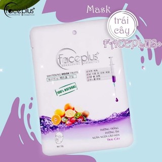 Mặt nạ faceplus dưỡng trắng da trái cây 32g