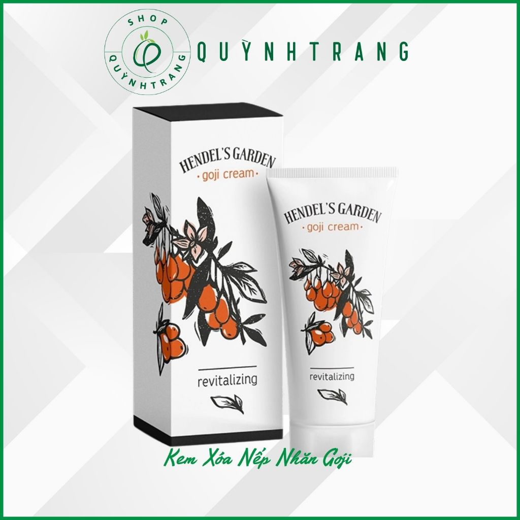 Kem xóa nếp nhăn ‪Goji‬ Hendel’s Garden giúp da căng mịn cam kết hết nhăn, Auth Nga‬‬