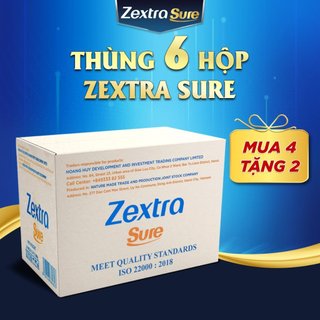 (6 Hộp) Thùng Sữa Non Xương Khớp Zextra Sure Công Thức Vàng Hỗ Trợ Sức Khoẻ Nhập Khẩu Hoa Kỳ