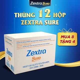(12 Hộp) Thùng Sữa Non Xương Khớp Zextra Sure Công Thức Vàng Hỗ Trợ Sức Khoẻ Nhập Khẩu Hoa Kỳ