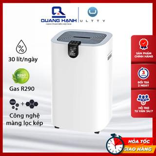 Máy hút ẩm và lọc không khí ultty her cules - dung tích 30 lít/ngày