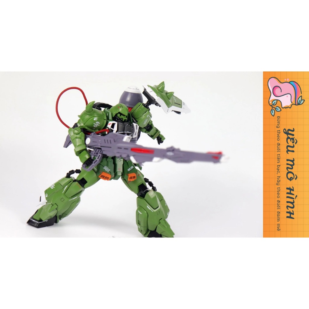 Gundam MG Blaze Zaku Warrior Phantom (Green Ver.) Tặng kèm Decal nước