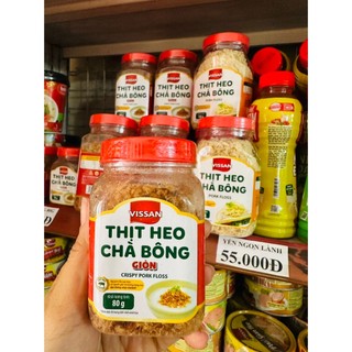 Thịt heo chà bông giòn hủ 80g vissan - 250