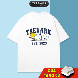Áo thun unisex tay lỡ THE SNOOPY by TEEDARK chất cotton không xù, Áo phông nam nữ form rộng