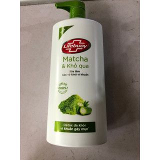 Lìfebuoy sữa tắm Matcha và khổ qua 800g