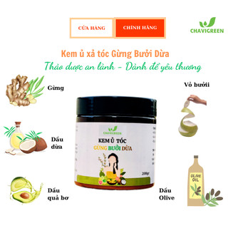 Kem Ủ Tóc Gừng Bưởi Dừa Chavigreen