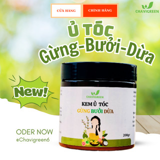 Kem Ủ Tóc Gừng Bưởi Dừa Chavigreen