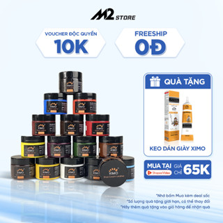 Xi kem đánh giày chuyên sửa vết bong tróc cho đồ da, túi ví, áo, ghế da Ximo Leather Cream (50ml) XDG02