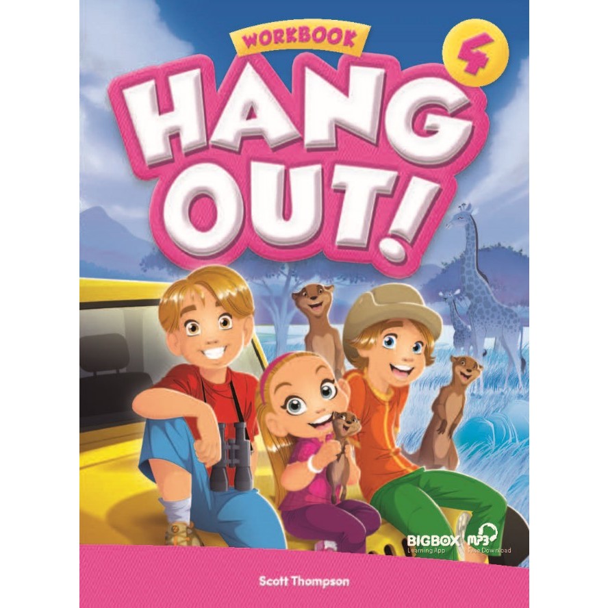 Sách - Dtpbooks - Hang Out 4 - Workbook