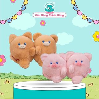 Móc khóa đôi nam châm mini siêu cute, móc khóa cặp gấu nhồi bông từ tính cho cặp đôi và bạn thân