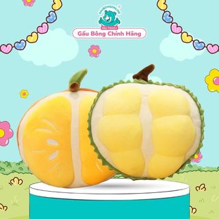 Gấu Bông Hình Quả Sầu Riêng, Trái Sầu Riêng Nhồi Bông Cao Cấp Gấu Bông Online