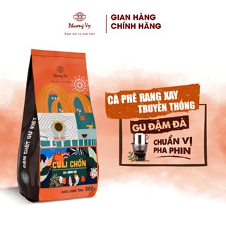 Cà Phê Truyền Thống Culi Chồn 500g, cafe vị đậm mạnh, hậu đậm, Phương Vy Coffee