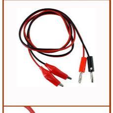 Dây nối kẹp cá sấu đầu bắp chuối dài 1 mét