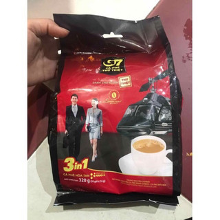 Cà phê hòa tan g7 3in1 bịch 320gr - 20 gói