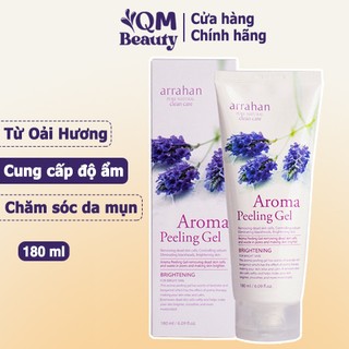 Gel tẩy da chết Arrahan Aroma Peeling Gel 180ml Hàn Quốc, tẩy tế bào chết oải hương