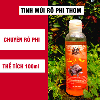 Tinh mùi rô phi thơm kết hợp với các loại mồi câu đài chuyên câu cá rô phi