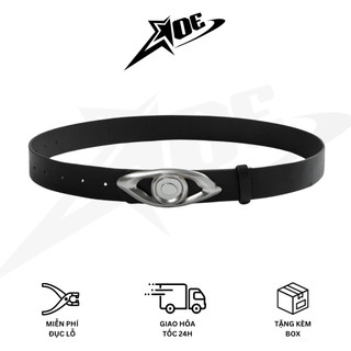 (Có sẵn) AOE STUDIO - Thắt lưng nam nữ Y2K dây nịt chất da PU cao cấp hình con mắt phong cách unisex - TL#38