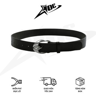(Có sẵn) AOE STUDIO - Thắt lưng nam nữ Y2K dây nịt chất da PU cao cấp đầu tròn phong cách unisex - TL#39