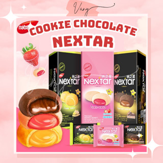 Bánh Chocolate Socola Chảy Nextar Vị Dâu Tây Dứa Tươi New Mới 2024 Hộp 112gr