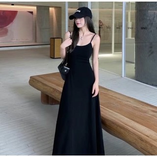 Đầm maxi nữ hai dây dáng dài chất thun tăm lạnh tôn dáng CHANGSTORE - V306