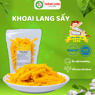 Khoai Lang Sấy Không Đường Thành Long Đồ Ăn Vặt Khoai Lang Vàng Sấy Sợi Túi 200g/500g