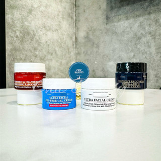 Cream ( Ultra Facial Cream , Facial Oil Free , Midnight Recovery Omega-Rich Cloud )