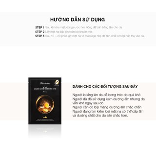 Mặt nạ trứng cá tầm JM set 10M