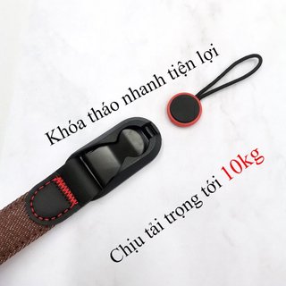 Dây máy ảnh đeo cổ tay hand strap quick release TD40--M52
