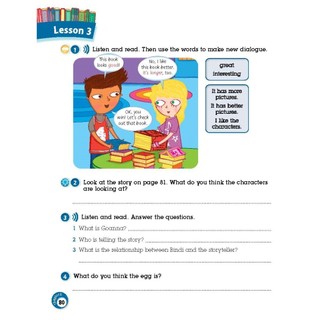 Sách - Dtpbooks - Story Central Plus Level 3 Student Pack