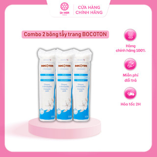 Combo 3 Bông tẩy trang BOCOTON 100 miếng