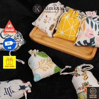 (483) Túi Vải Rút Đựng Đồ Cá Nhân, Đồ Trang Sức Nhiều Kích Thước