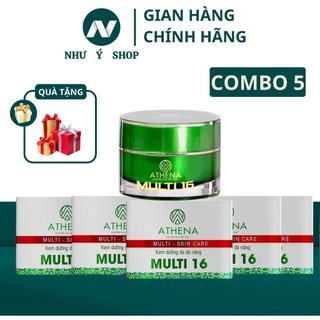 Kem multi 16 kem đa năng athena hỗ trợ rạn da mờ thâm combo 5hộp