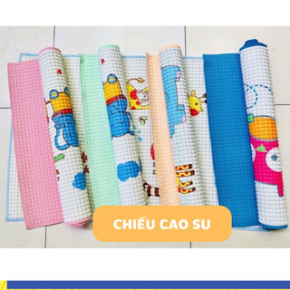 Chiếu cao su hơi chống thấm - thông thoáng cho bé nhiều mẫu