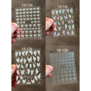 Sticker nổi cao cấp 3D dán móng nhiều mẫu