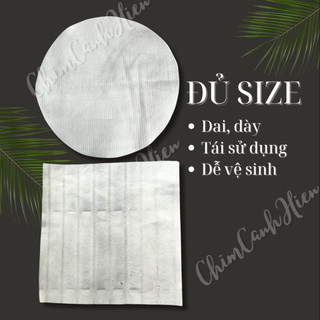 Thảm lót lồng chim, bố lồng xi măng cho chim cảnh đủ size - phụ kiện lồng chim