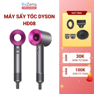 Máy sấy tóc Dyson Supersonic HD08, sấy ion tốc độ cao, giúp sấy khô nhanh gồm 5 phụ kiện - HÀNG XÁCH TAY